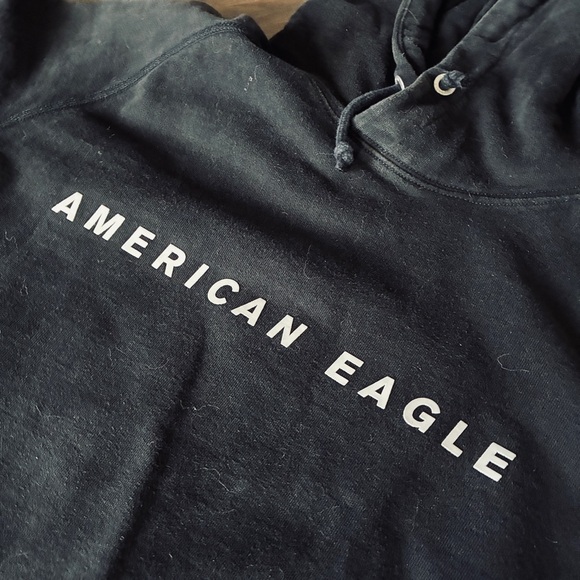American Eagle Outfitters men’s Black Hoodie - Picture 8 of 8
